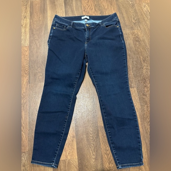 Lane Bryant Signature Fit Skinny Jean Indigo Dark Wash Size 16 Stretch - Picture 11 of 11